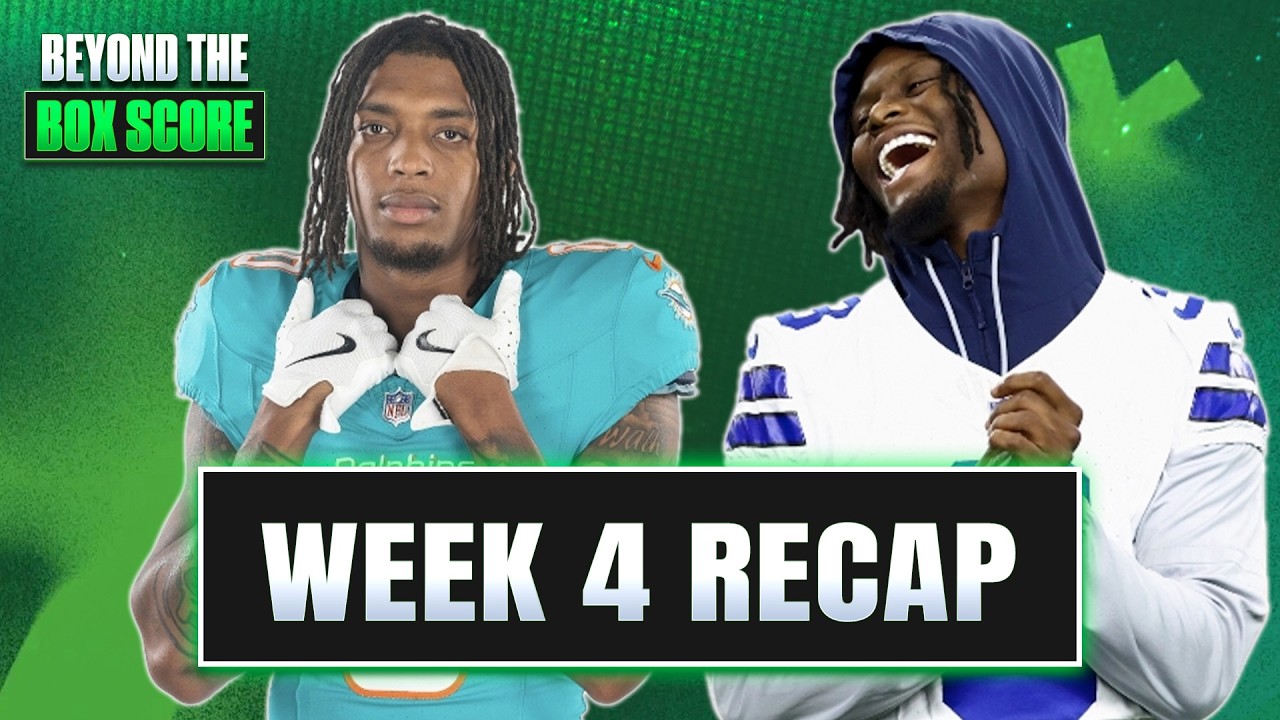 Week 4 Recap: Did Gordon Prove Us Wrong? Pickens Struggles Continue, & More! | Beyond the Box Score