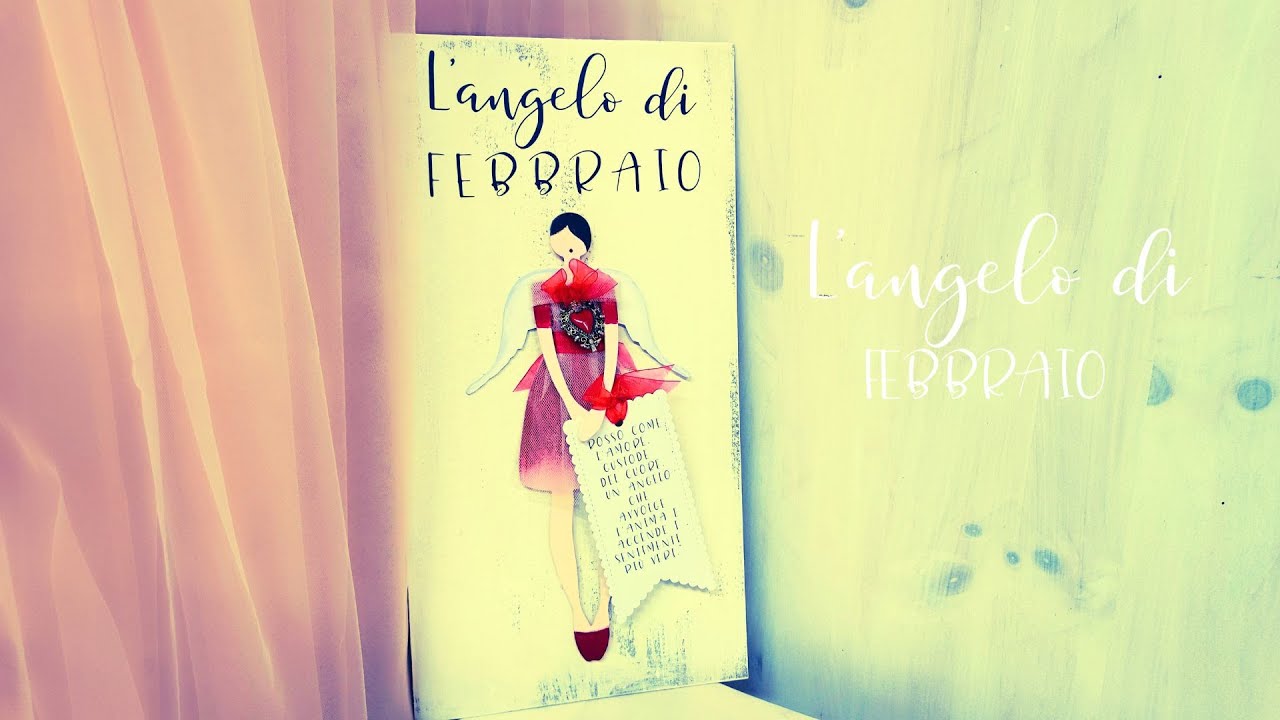 Angelo di Febbraio con Lara Vella tecniche decorative