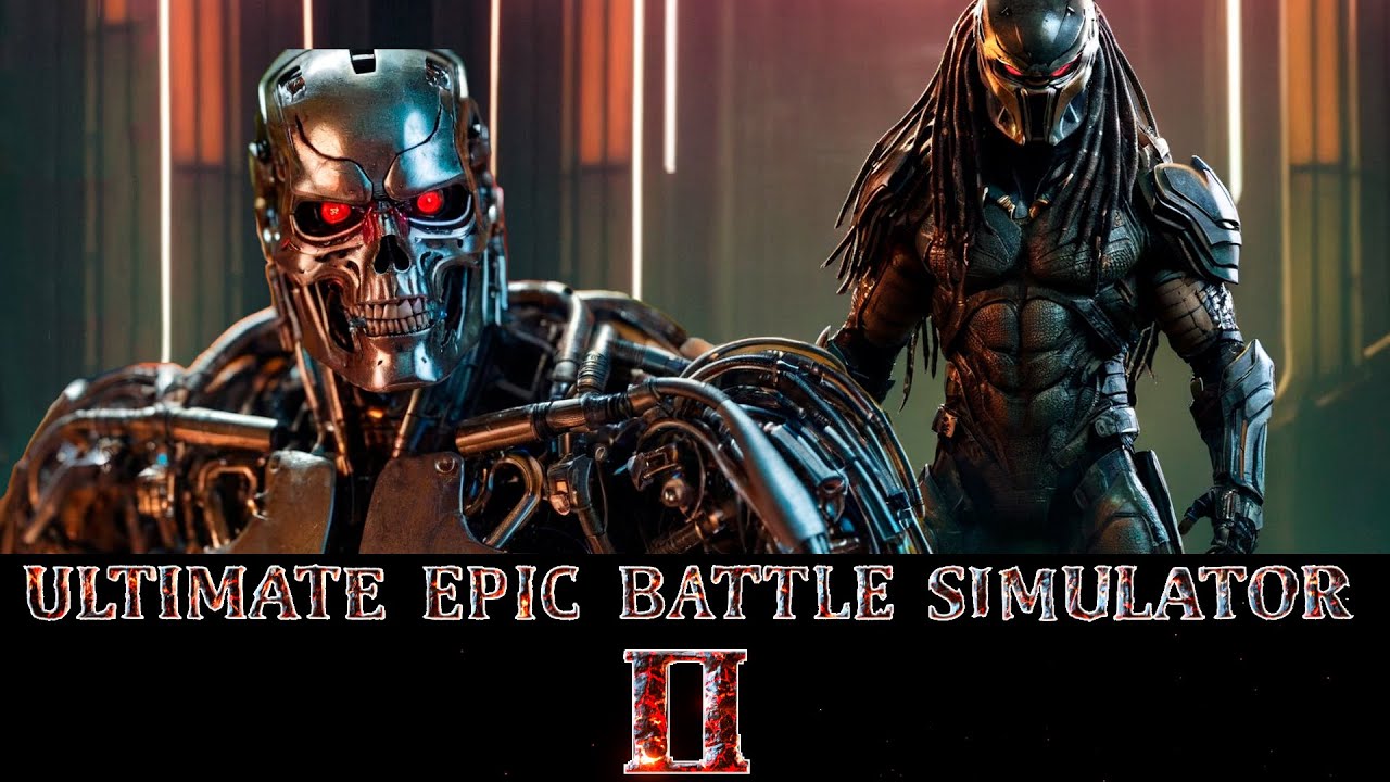 Terminator T800 VS Predator Ultimate Epic Battle Simulator 2 UEBS2