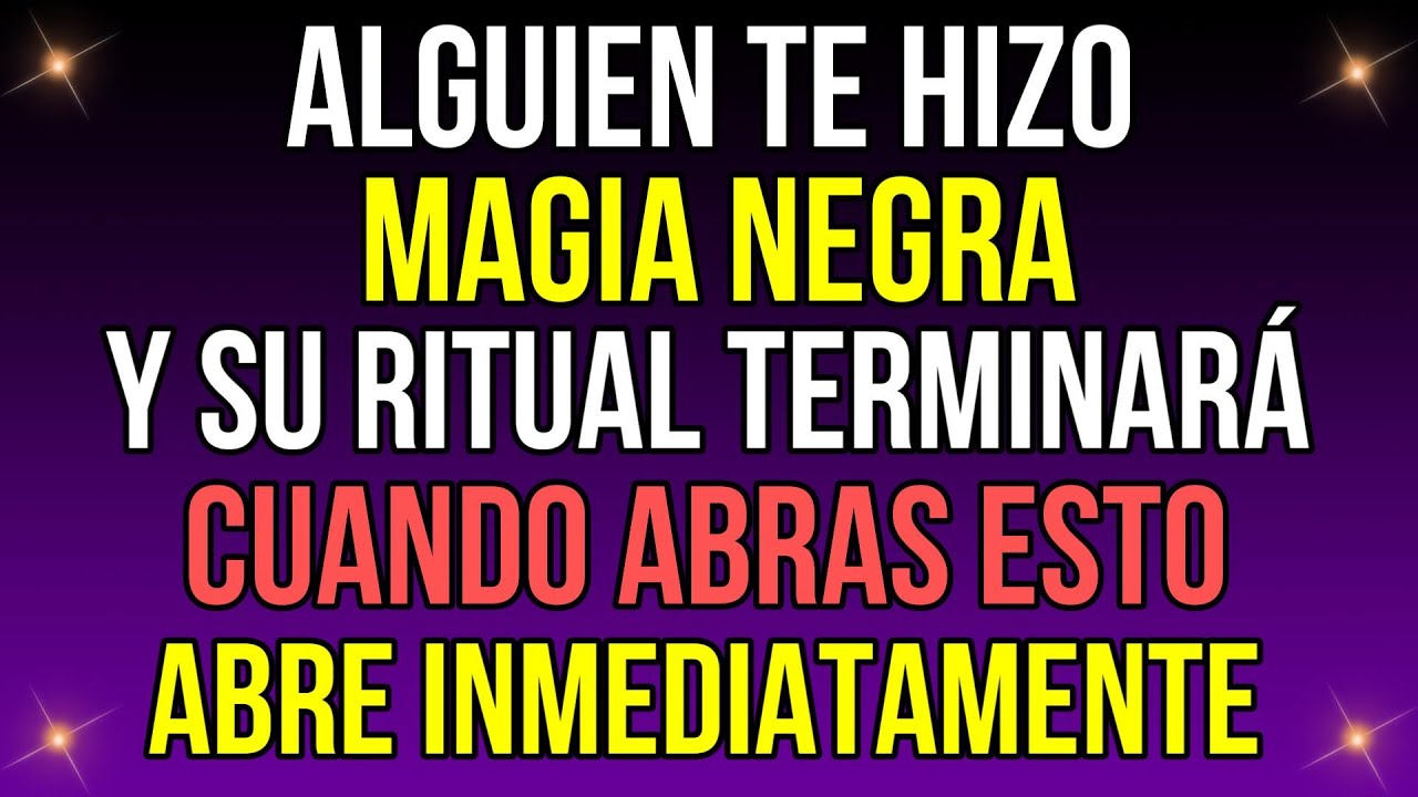 ALGUIEN TE HIZO Magia NEGRA en tu FOTO y el Arcángel MIGUEL te Advierte Sobre ESTO - No IGNORES