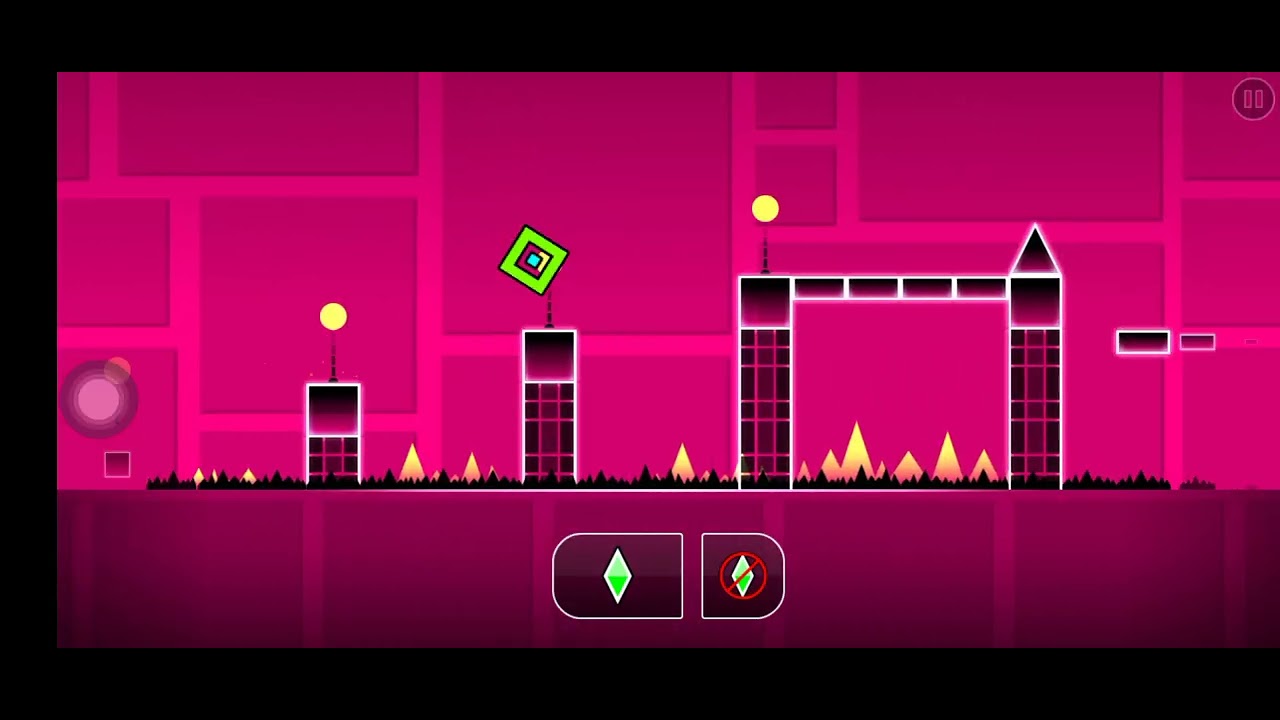 Nhịp Điệu Âm Nhạc - Geometry Dash - Episode 2: chỉ mới chơi lại 2 bài nhạc đầu với thêm 2 ngôi sao