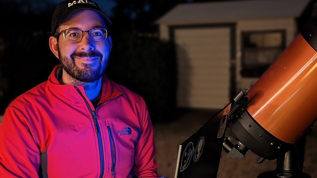 Подключение ноутбука к Celestron NexStar 8se для юстировки