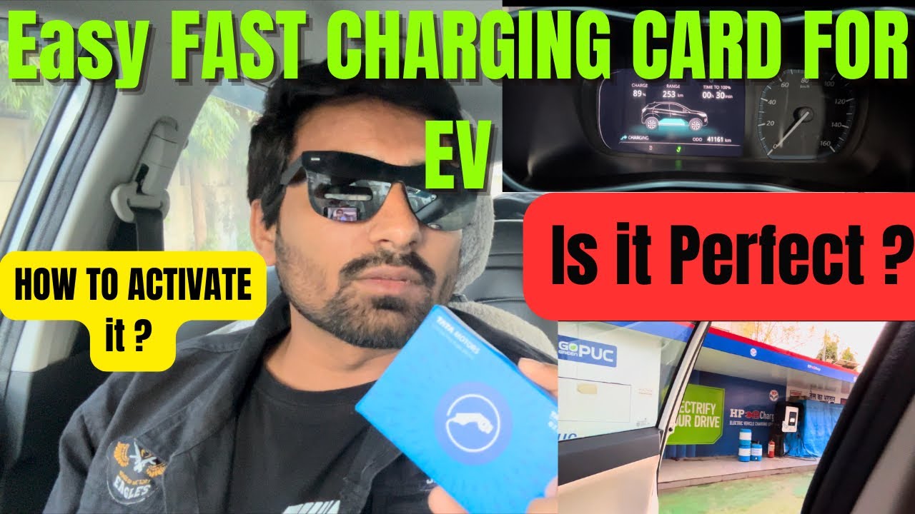 Tata power ez charge card || How to use tata power ez card ? || Drive and Explore cars ||
