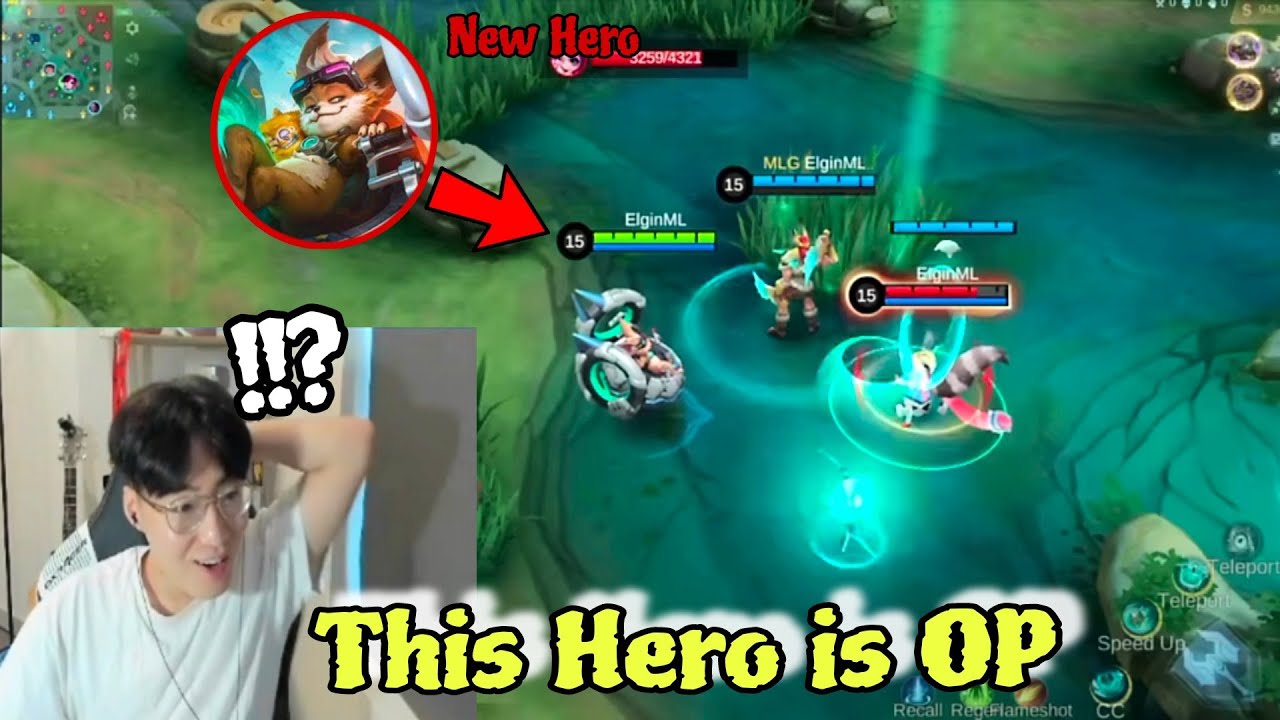HOON REACTING TO UPCOMING NEW HERO CHIP..😳