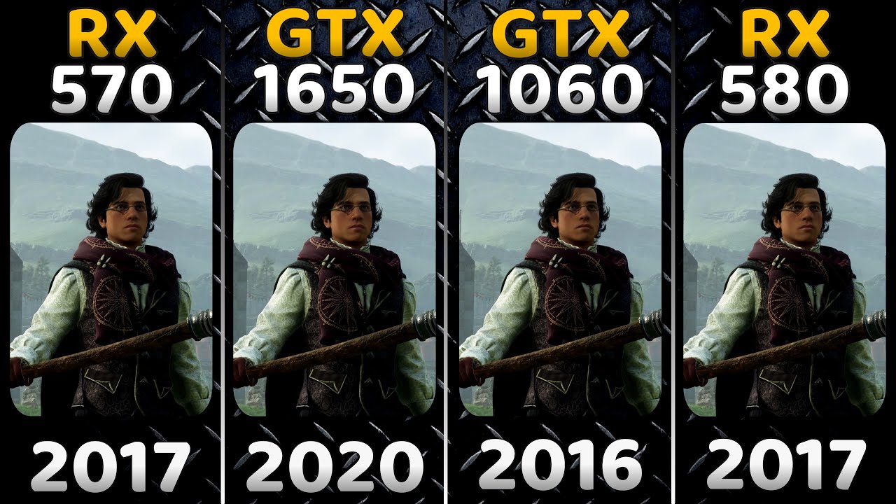 RX 570 vs GTX 1650 vs GTX 1060 vs RX 580 | 11 Games Tested (2023)