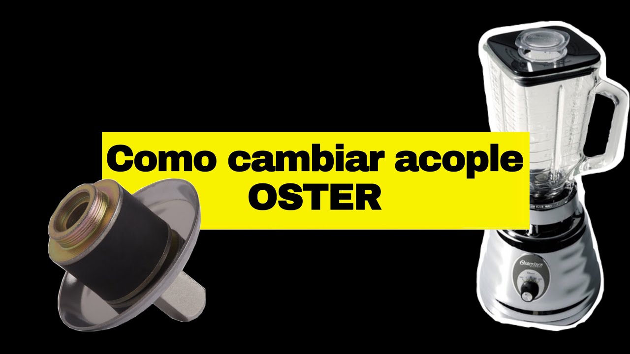 Como cambiar un acople de licuadora Oster @Oster Latino #oster #licuadoras @HÁGALO USTED MISMO ARG