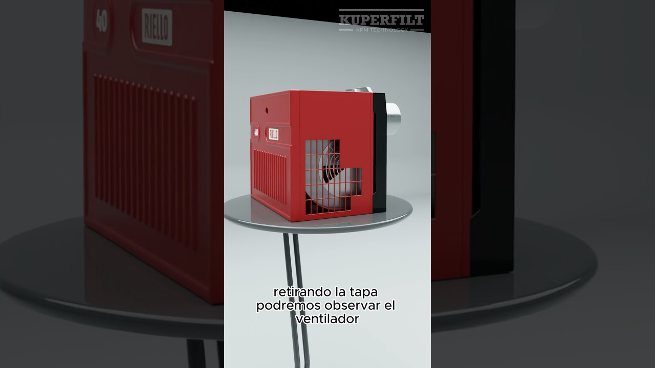 KUPERFILT - Como funciona el quemador en una cabina de pintura Kuperfilt
