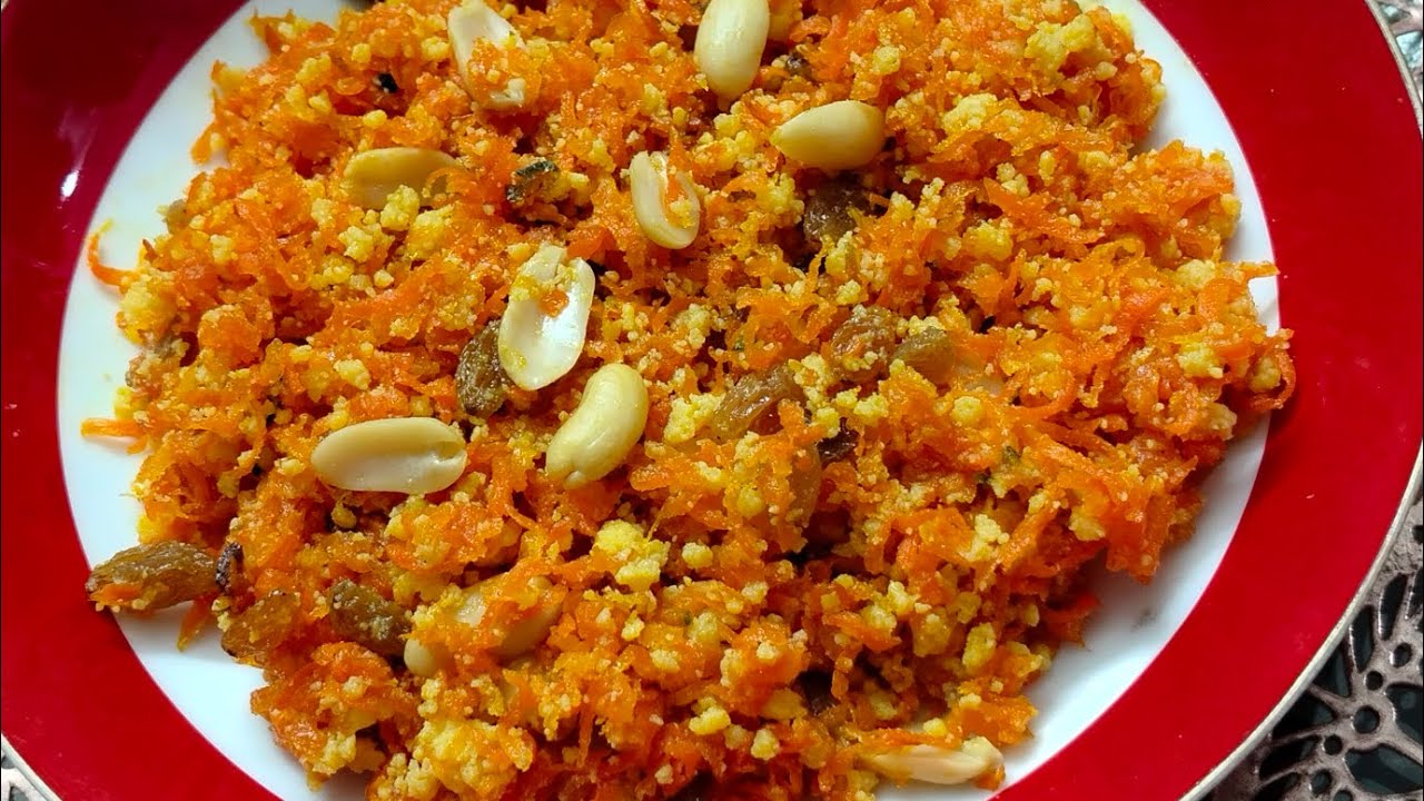 শাহী গাজরের জর্দা । 
