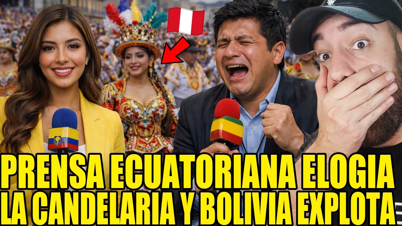 PRENSA ECUATORIANA elogia la CANDELARIA PERUANA y BOLIVIA EXPLOTA