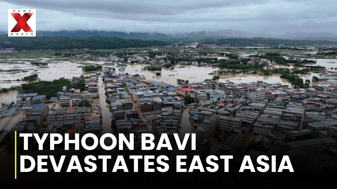 Typhoon Bavi Leaves Deadly Trail Across Asia as Taiwan Braces for Historic Landfall | NewsX World