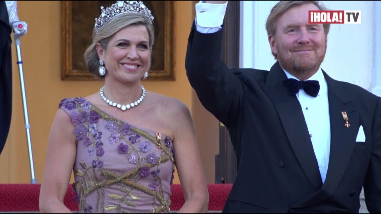 Máxima de Holanda se convierte en la primera reina que usa tiara tras la pandemia | ¡HOLA! TV