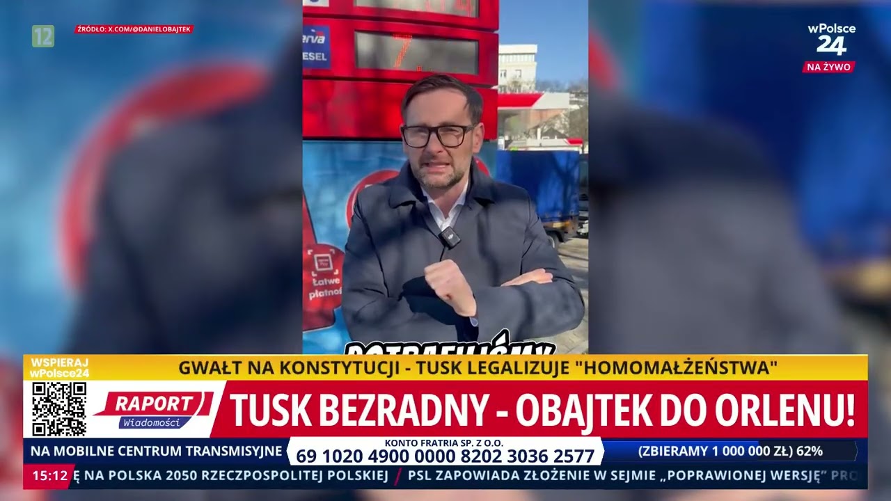 Tusk bezradny - Obajtek do Orlenu! Raport Wiadomości