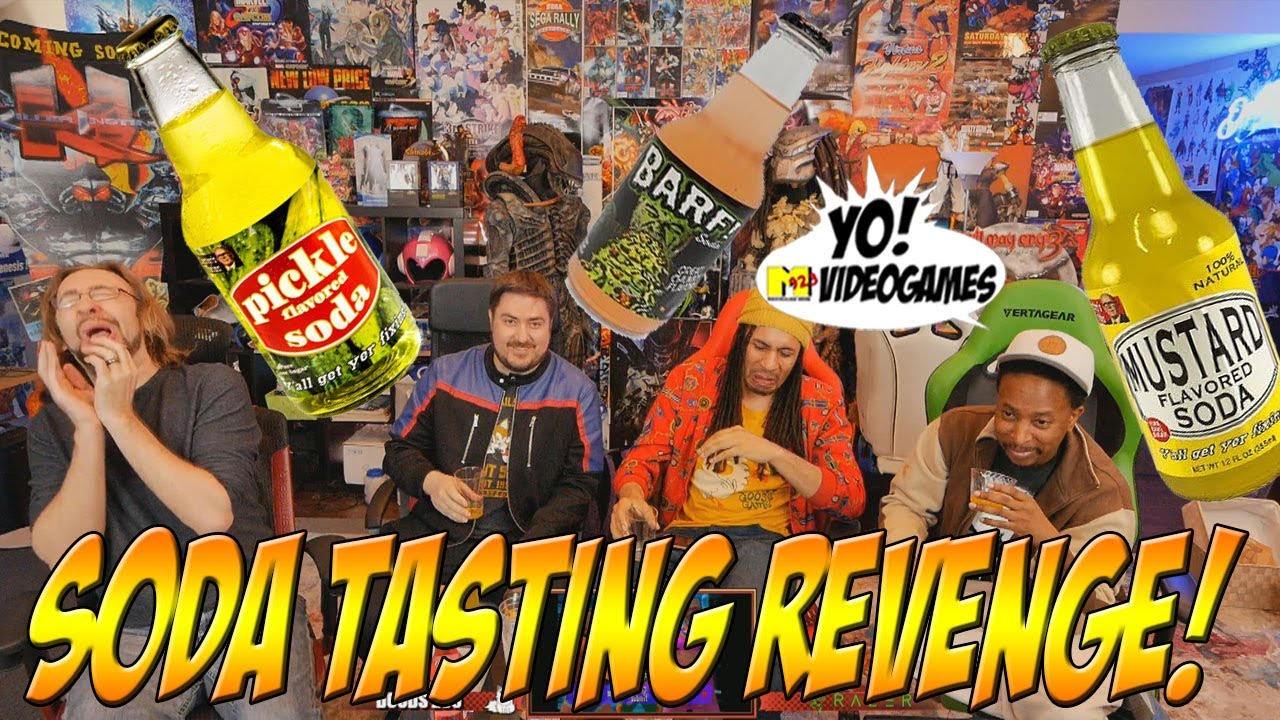 Soda Tasting Challenge: The REVENGE! Uncut - YoVideogames