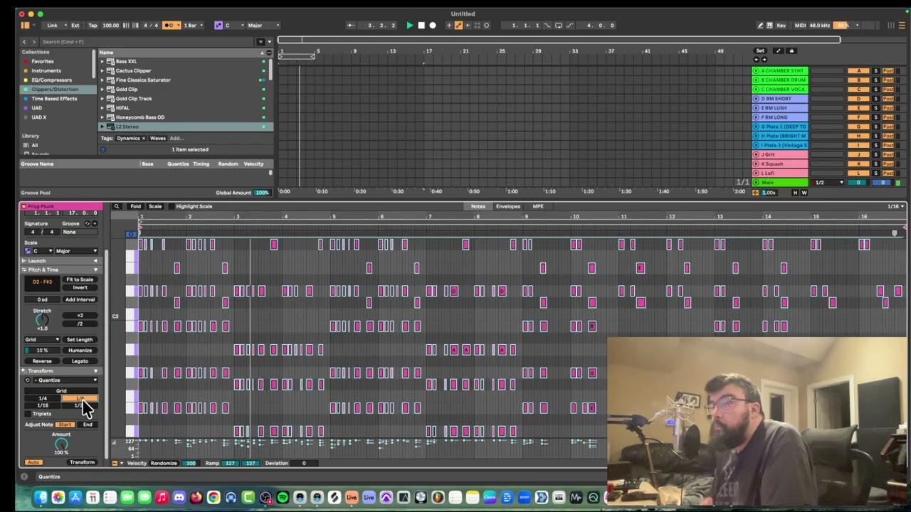 Making a Beat for Bad Bunny/Dua Lipa
