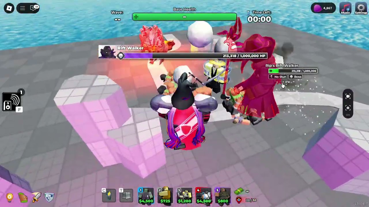 Rift walker makes weird ahh towers (tds)