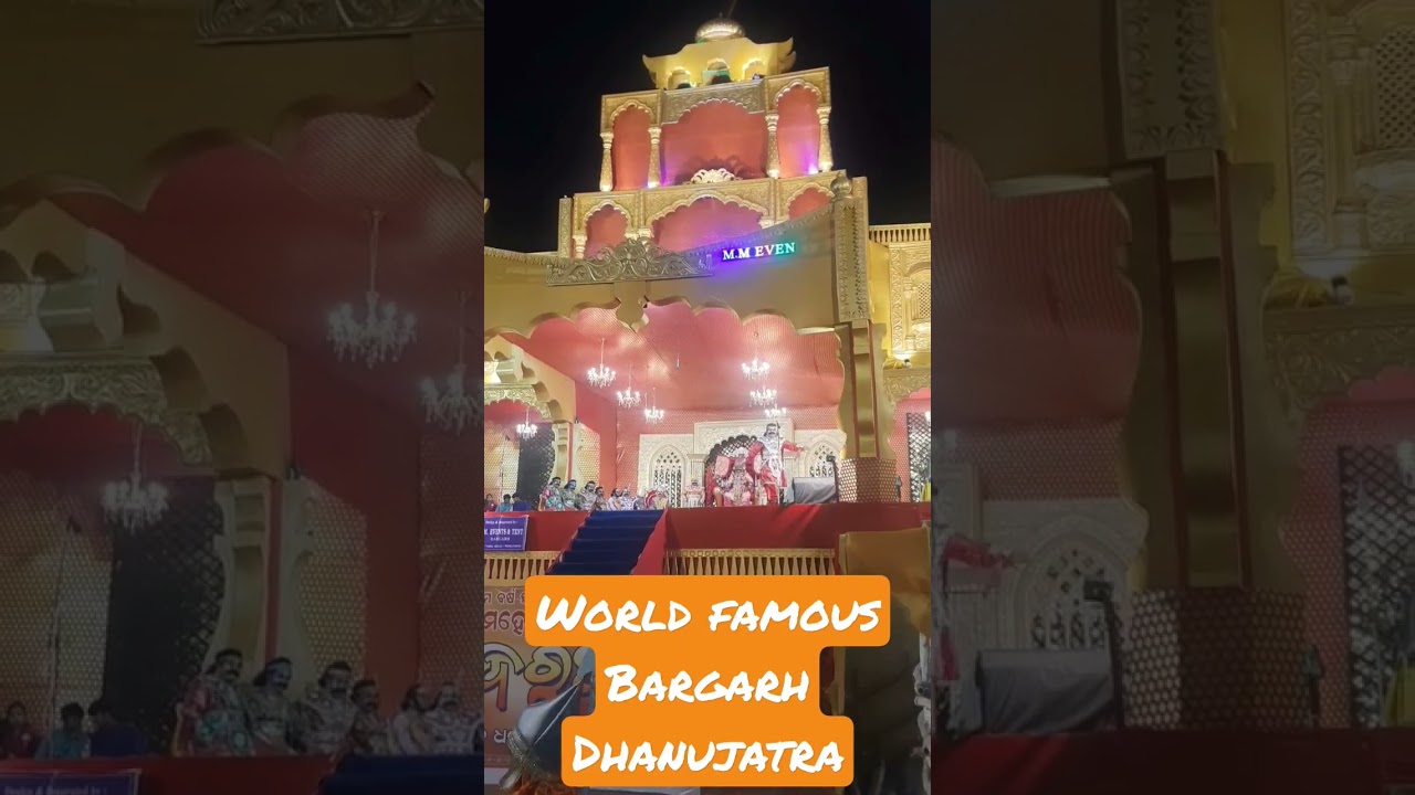 World famous Bargarh Dhanujatra