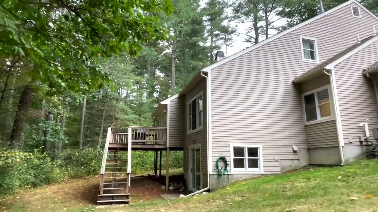 Contemporary home in a country setting