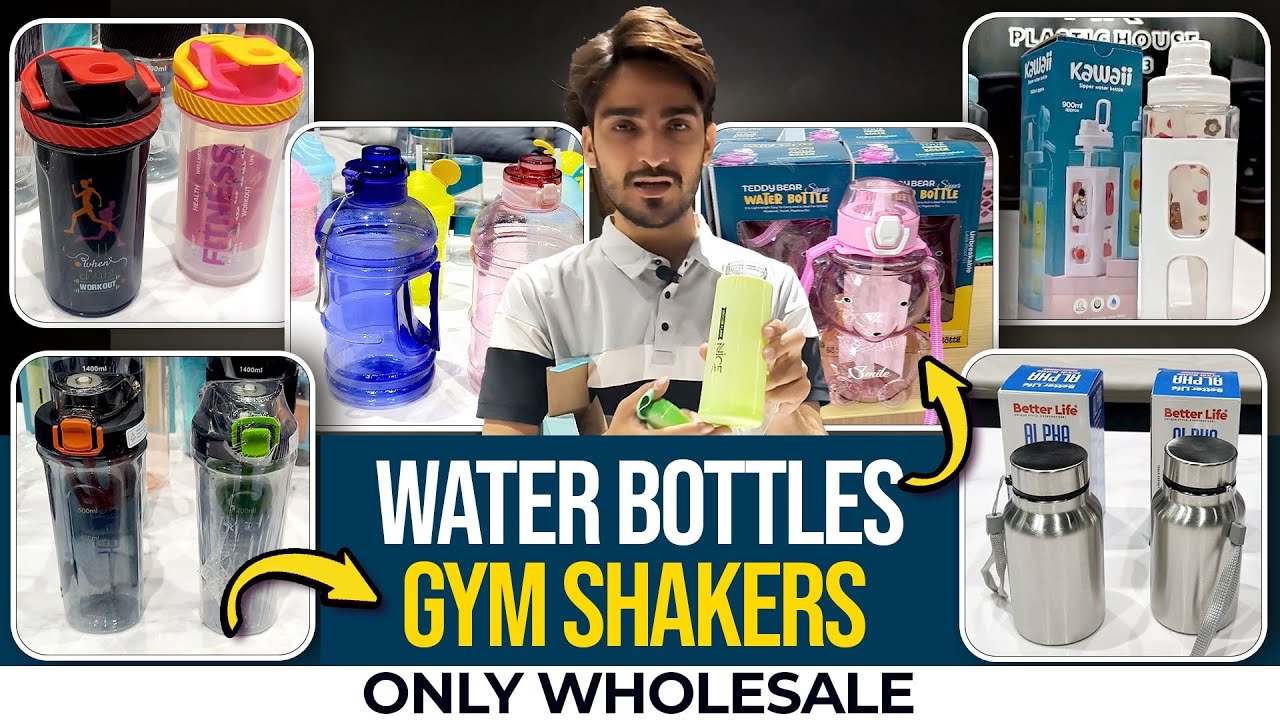 Water Bottles & Gym Shakers | Only Wholesale | Begum Bazar