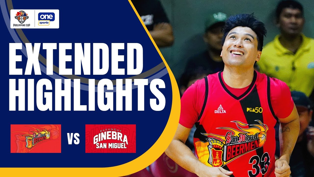 SAN MIGUEL vs. BRGY. GINEBRA | EXTENDED HIGHLIGHTS | SEMIFINALS G7 | PBA SEASON 49 PHILIPPINE CUP
