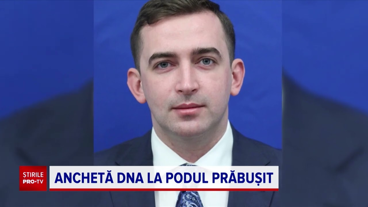 Firma unui politician local a făcut lucrarea de peste 7 milioane de lei la podul prăbușit în Neamț