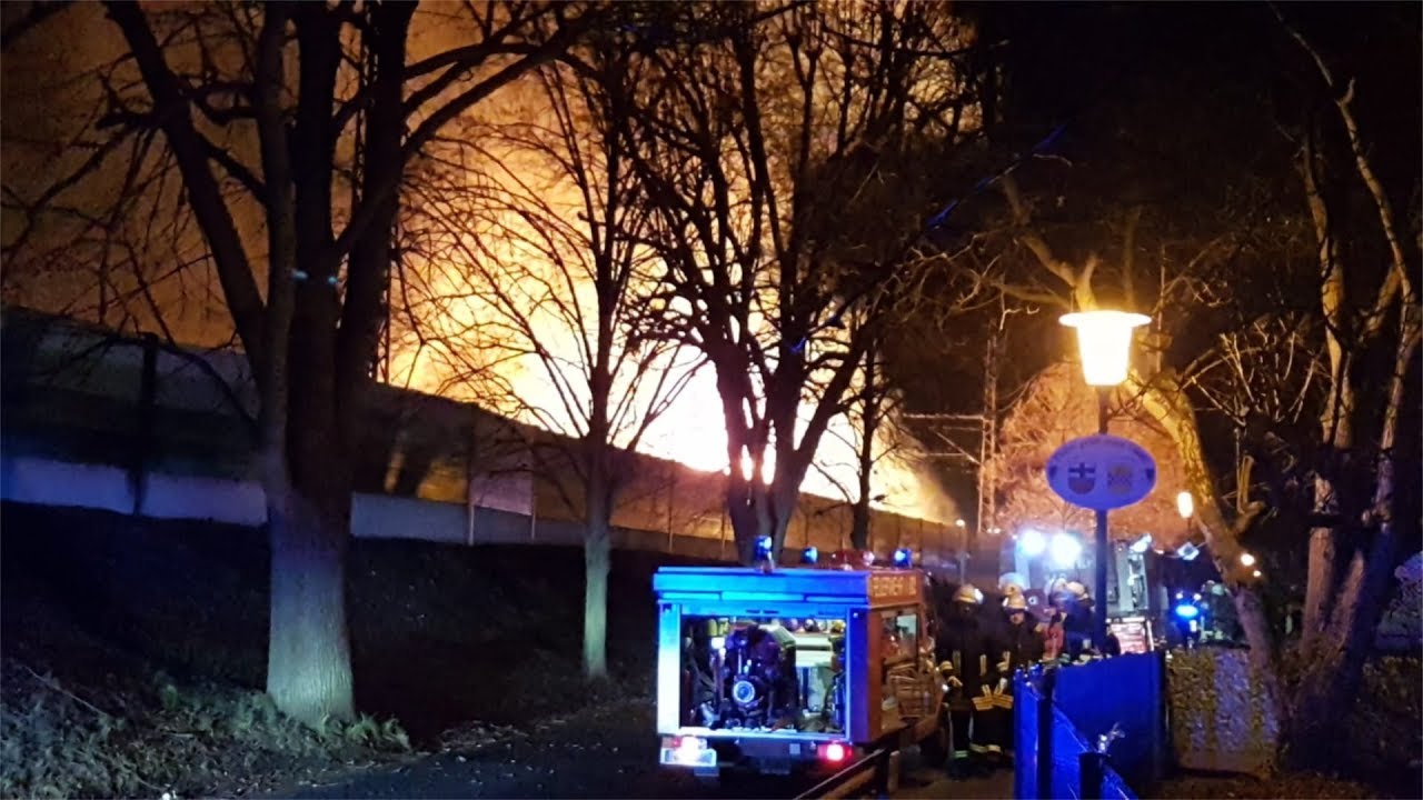 07.02.2019 - Brennender Güterzug in Unkel