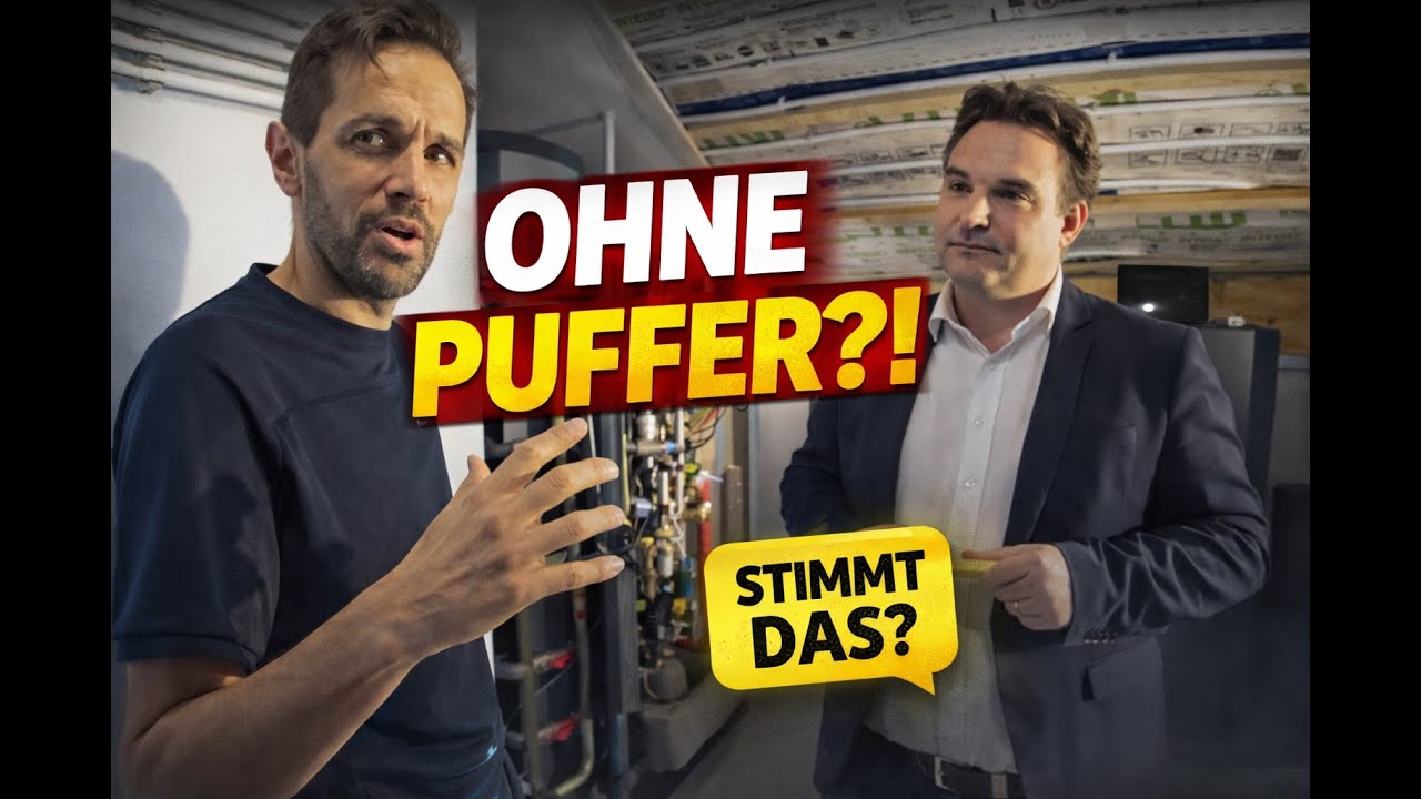 Wärmepumpe ohne Pufferspeicher ist besser? Dann hör DIR DAS an!