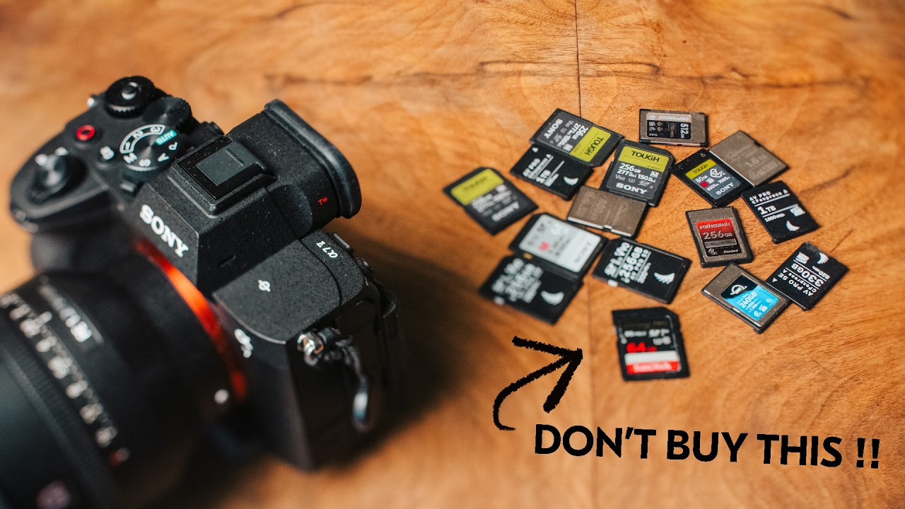 CFexpress Type A против SD-карт для Sony A7V