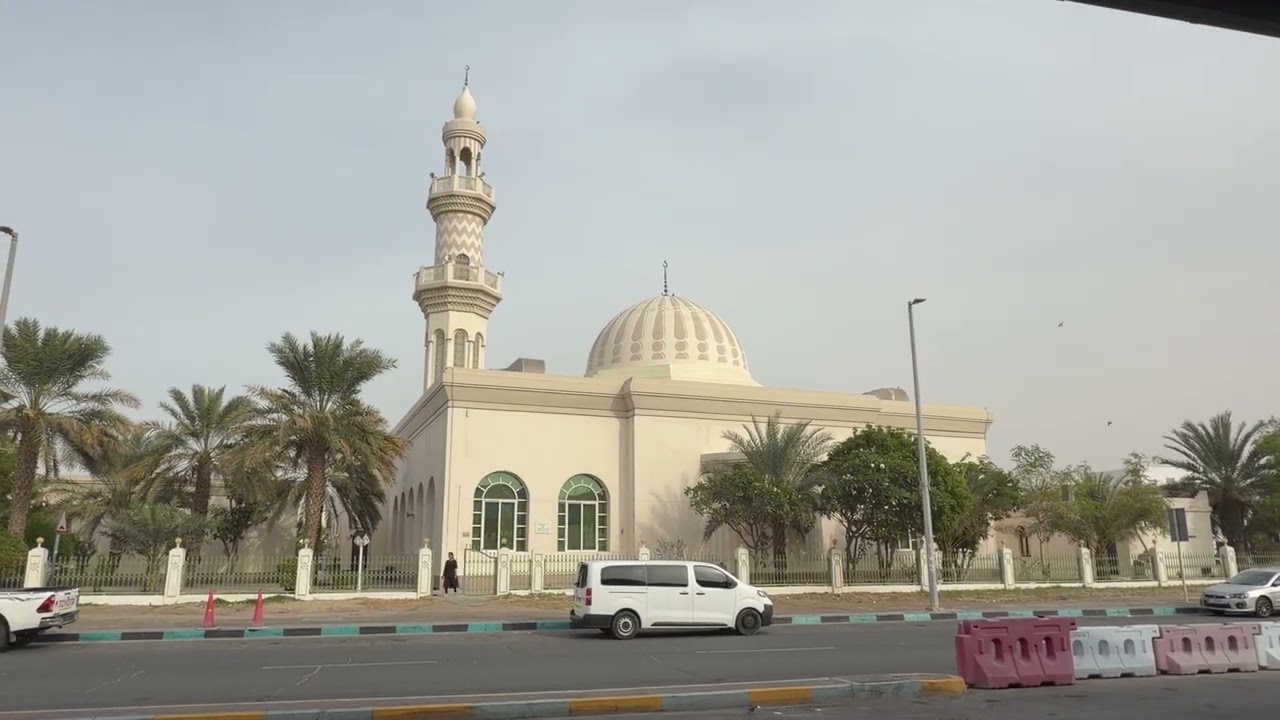 Azan Call for Prayer Mohammed Bin Zayed City Bus Station