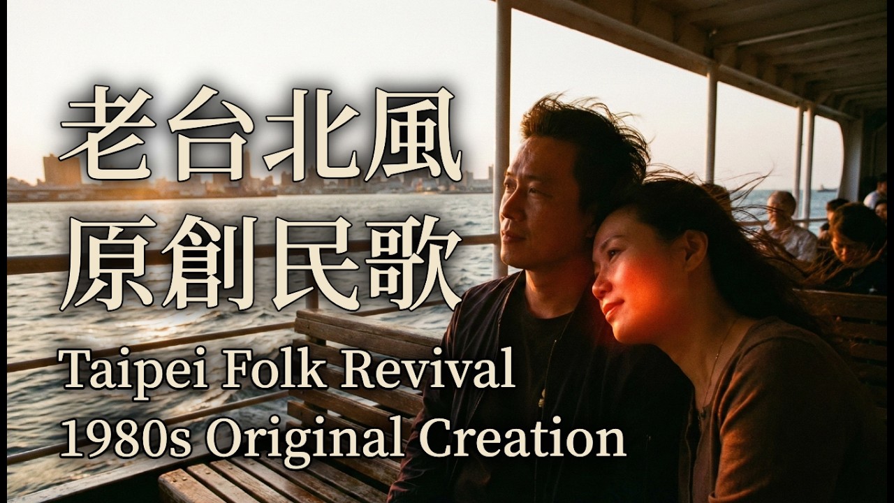 老台北經典民歌 EP4 | 17首關於成長、青春與離別的民謠記事 (1980s Taiwan Folk)