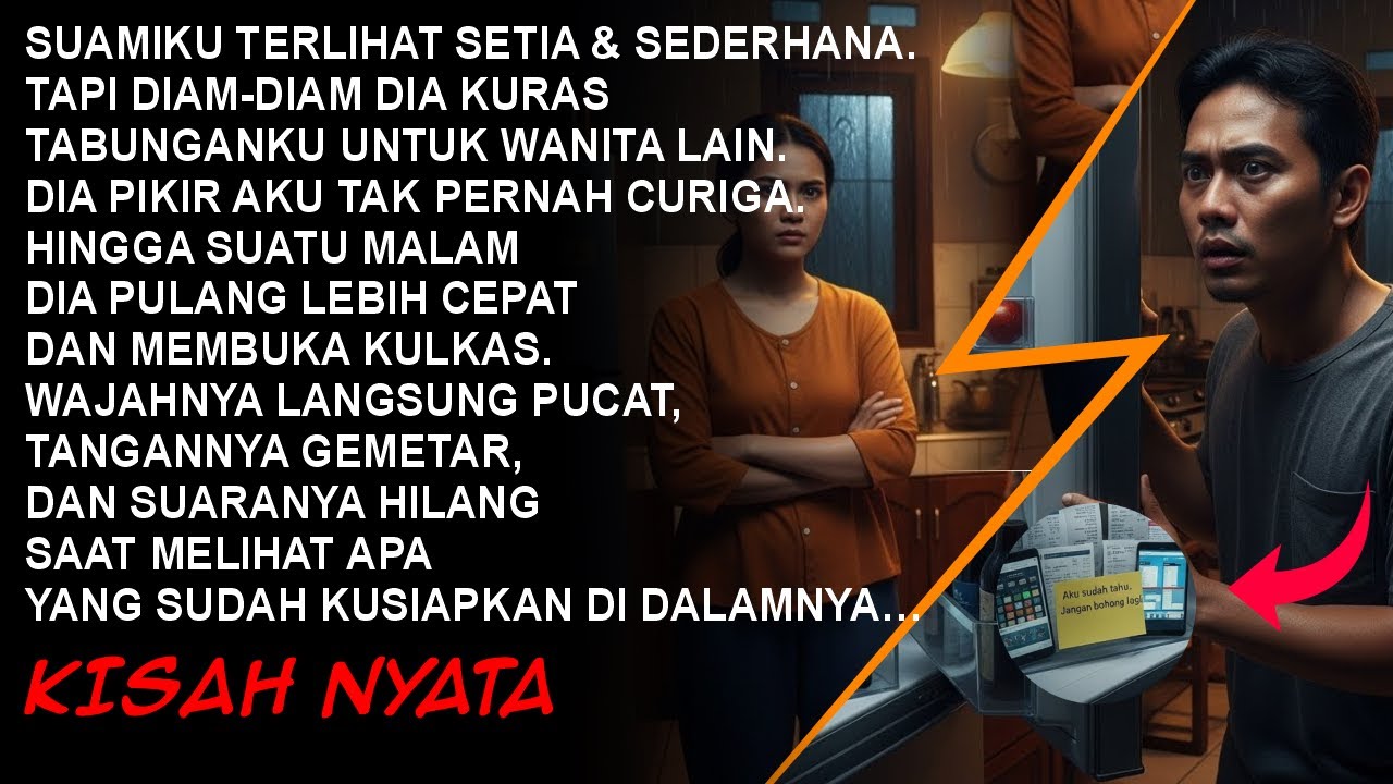 TAPI DIAM-DIAM SUAMIKU KURAS TABUNGANKU UNTUK WANITA LAIN.DIA PIKIR AKU TIDAK...
