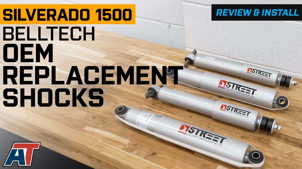 1999-2006 Silverado 1500 Belltech Street Performance OEM Stock Replacement Shocks Review & Install