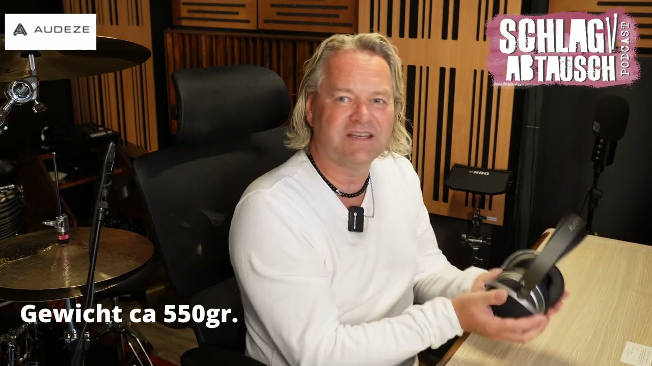 Audeze LCD-S20 Review from Drummers Perspective for the German Podcast Schlagabtausch