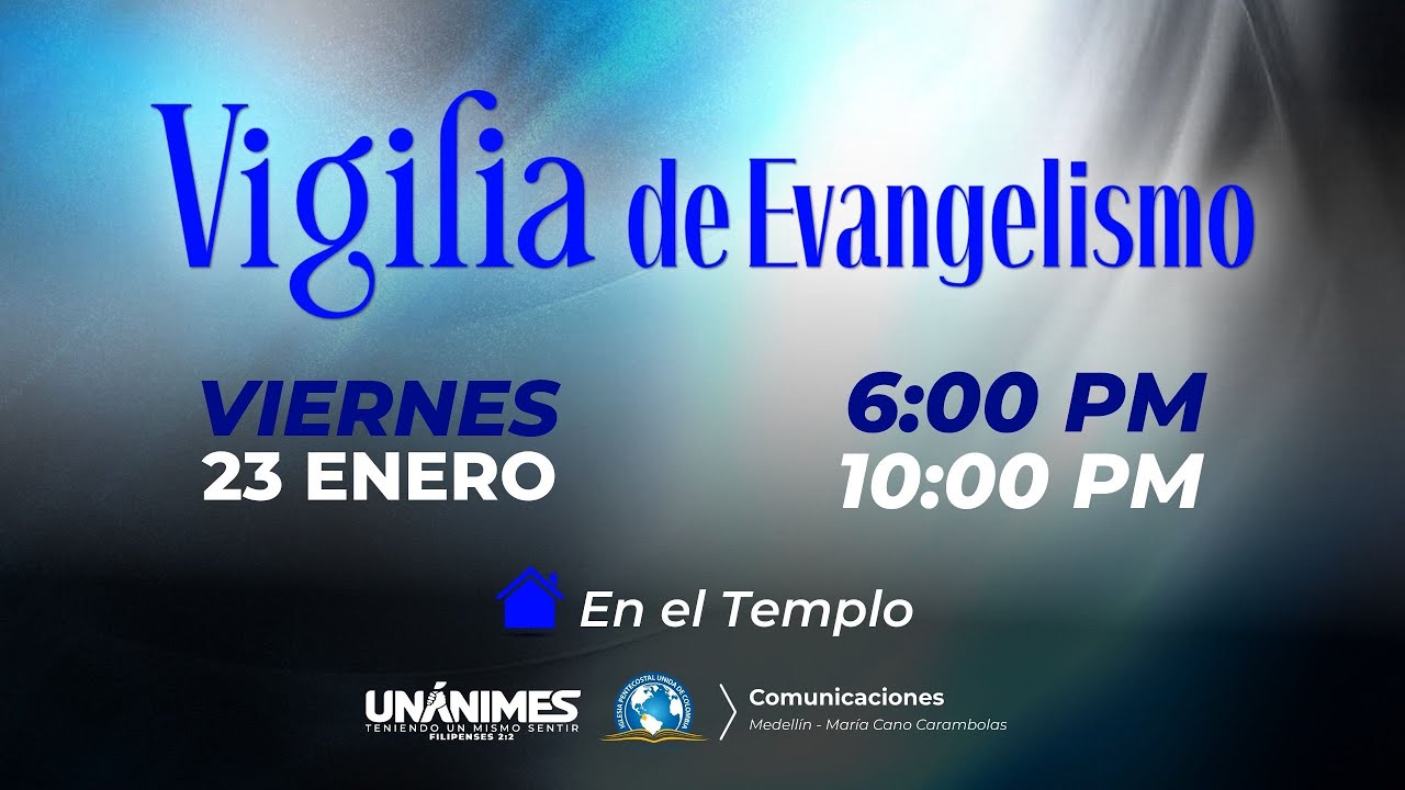VIGILIA DE EVANGELISMO