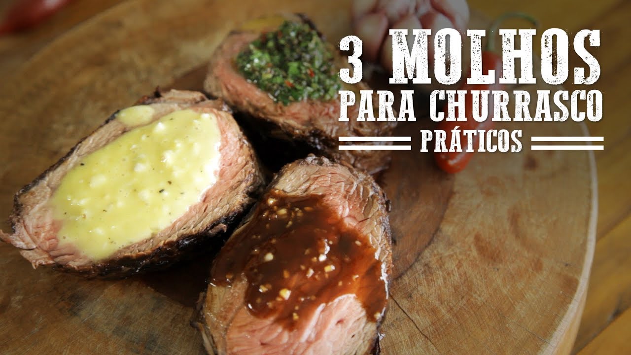 3 Molhos para Churrasco I Churrasqueadas
