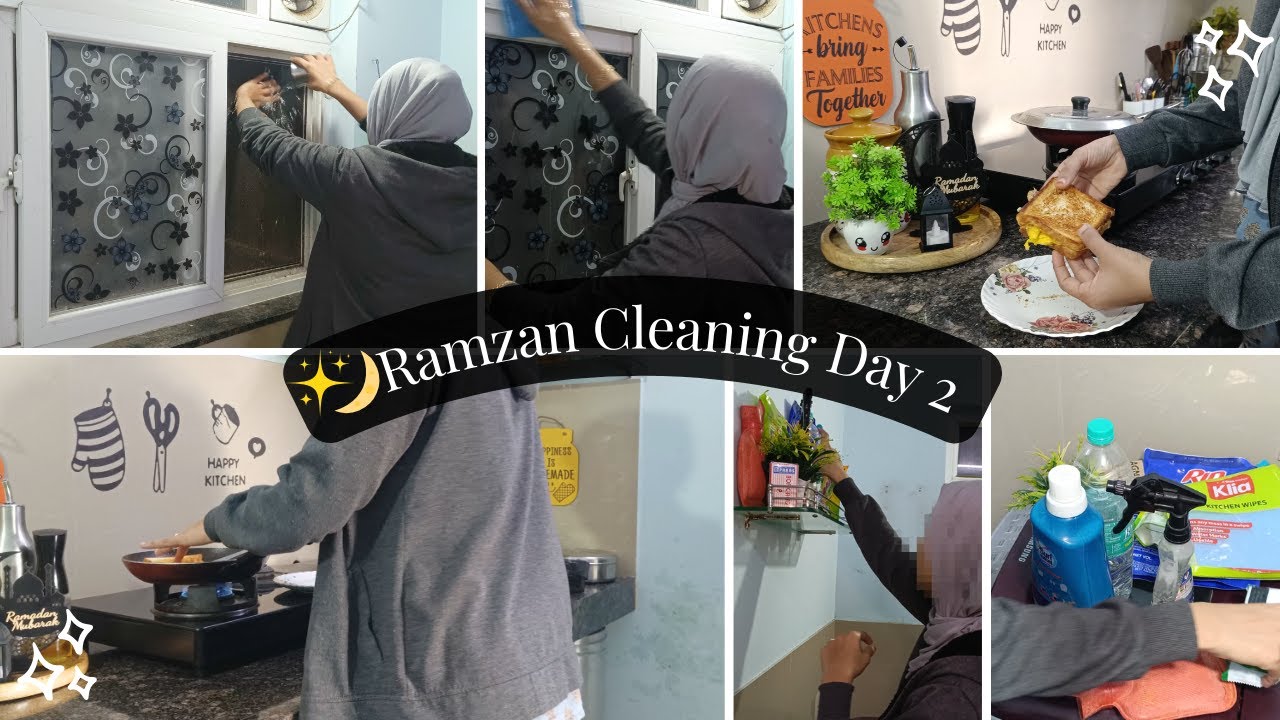 Kitchen Cleaning For🌙✨Ramzan | Cleaning Motivation😊🧹| Must watch👀