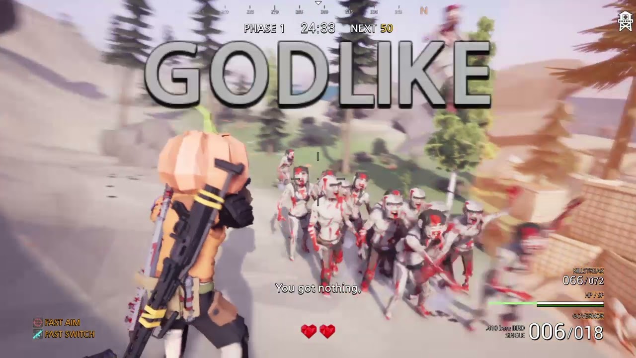 MEGA ZOMBIE in game search and destroy