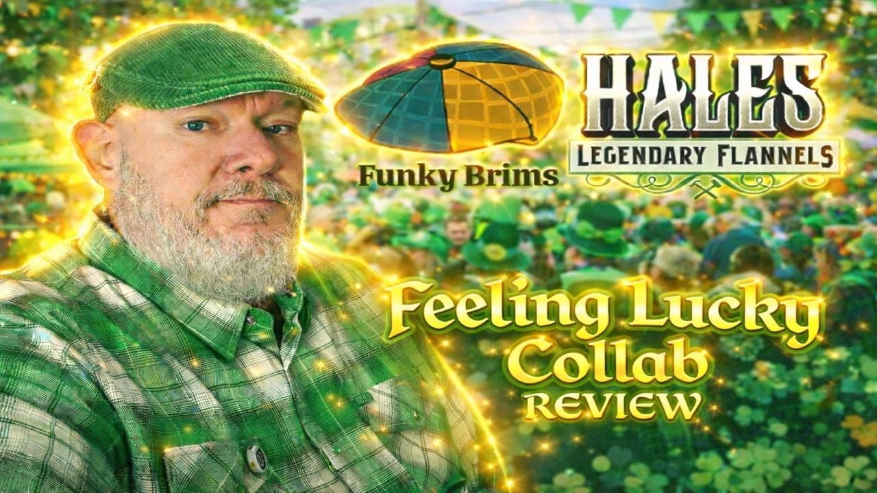 🍀 Funky Brims × Hale’s Legendary Flannels “Feeling Lucky” Collab Review 🍀