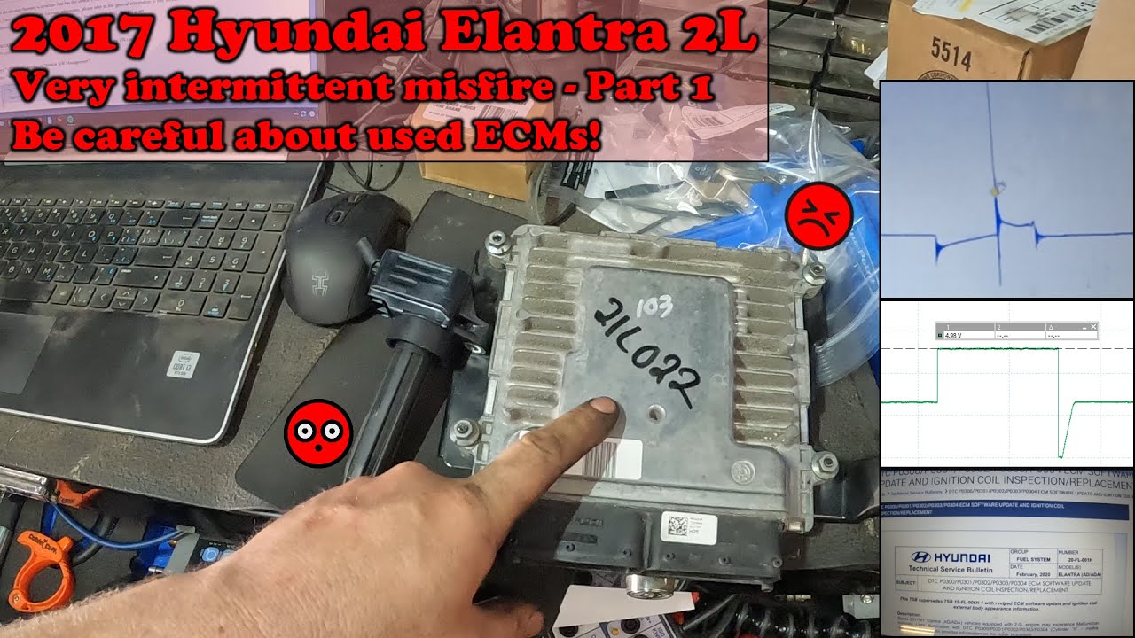 Hyundai Elantra 2L 2017 года — ошибка P0303, пропуск зажигания в цилиндре 3 — будьте осторожны с ...