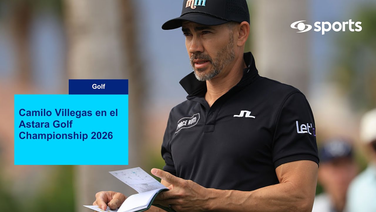 Camilo Villegas listo para volver a competir en Colombia ⛳