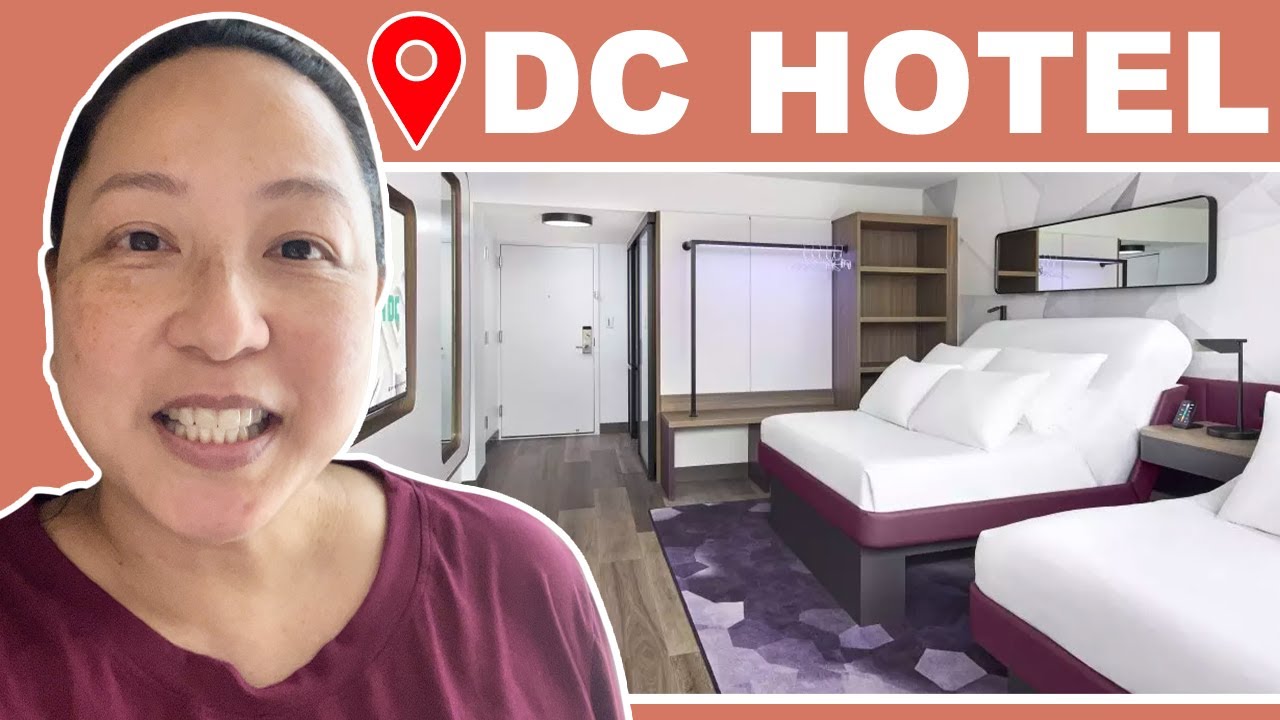 I Stayed in a MODERN Hotel in Washington DC 🏛️