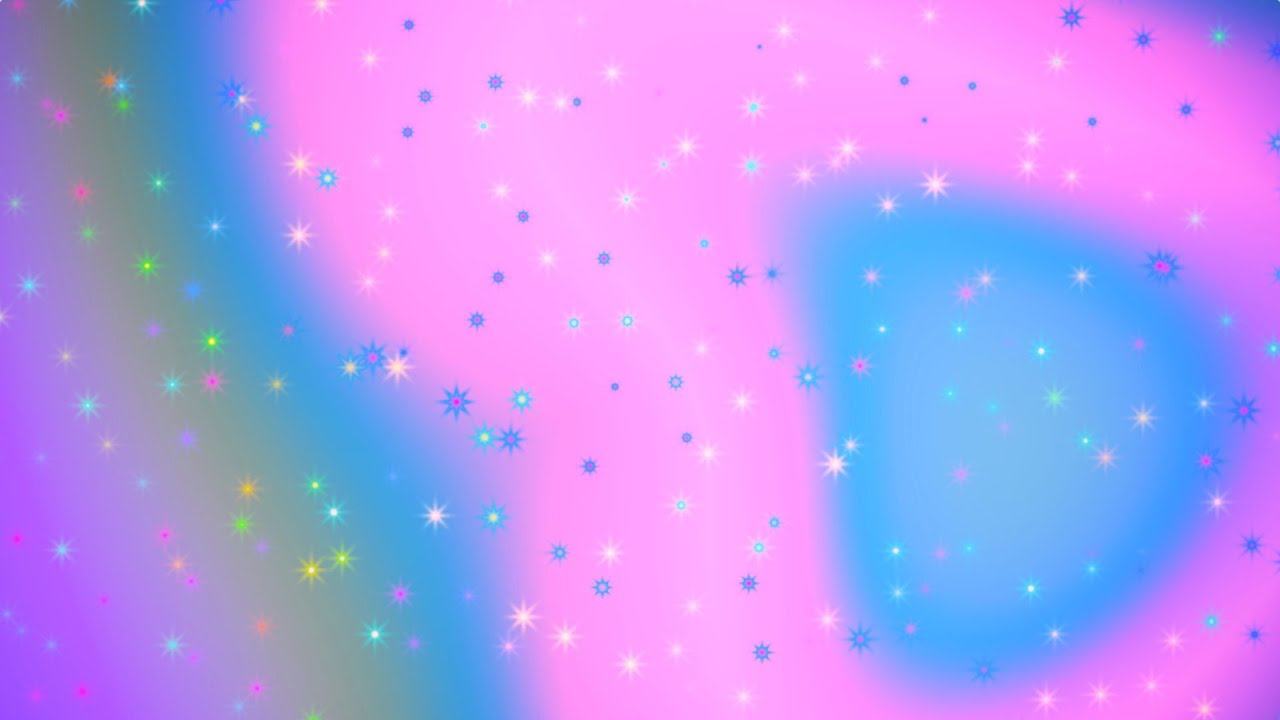 Dreamy Pastel Stars &ndash; Relaxing Visuals for Meditation | Silent