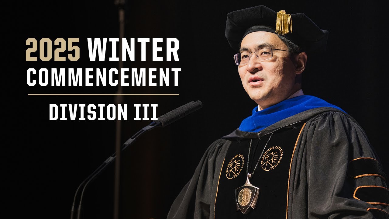2025 Purdue Winter Commencement - Division III