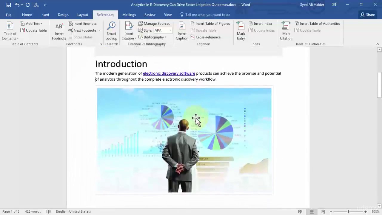 Creating Table Of Contents