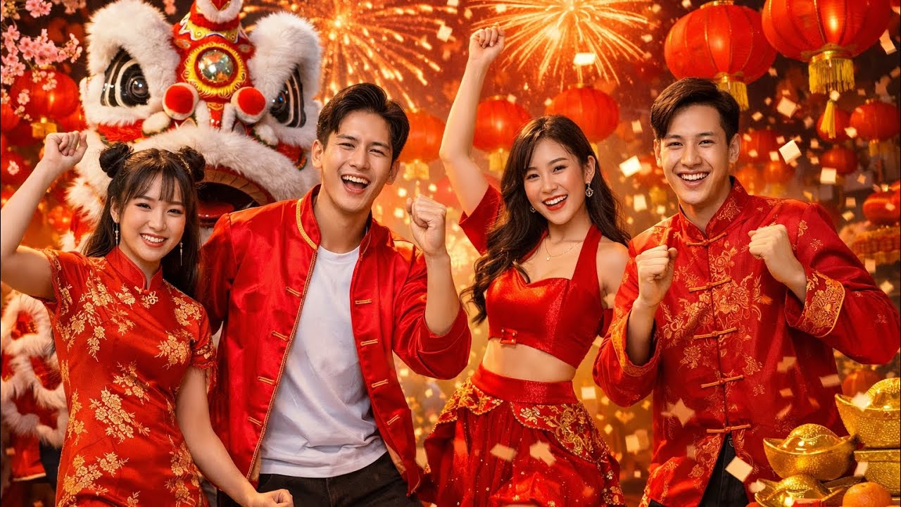 纯粹新年快乐 (Chúncuì Xīnnián Kuàilè) | Chinese New Year Song 2026 | Lagu Raya CNY Happy & Dance
