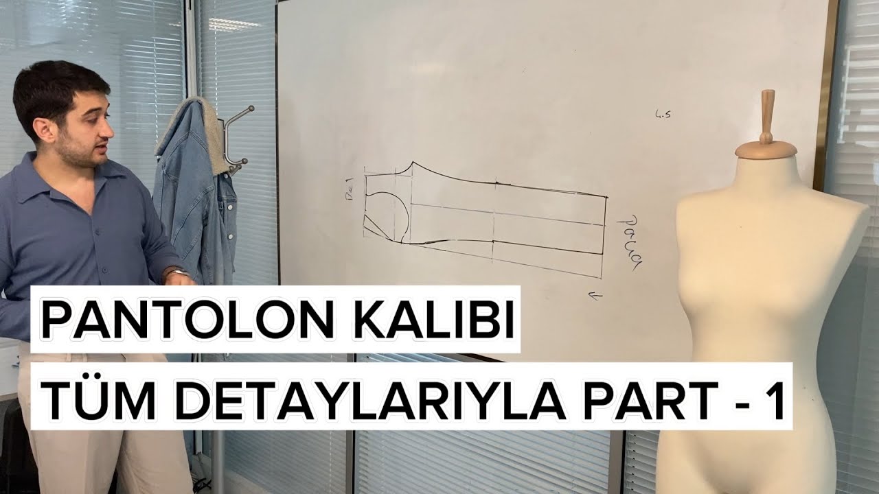 Pantolon Kalıbı Yapmayı Öğrenin: Kolay ve Pratik Teknikler! Part 1