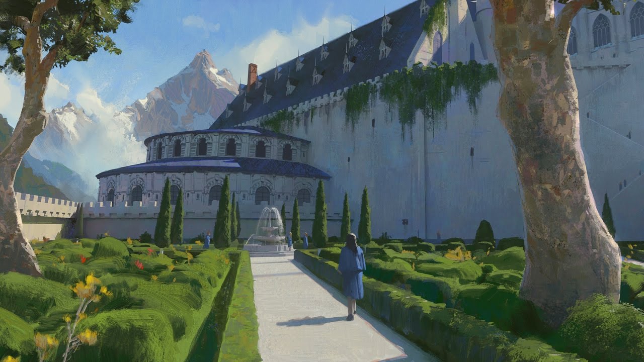 Beauxbâtons Academy of Magic - Digital Painting