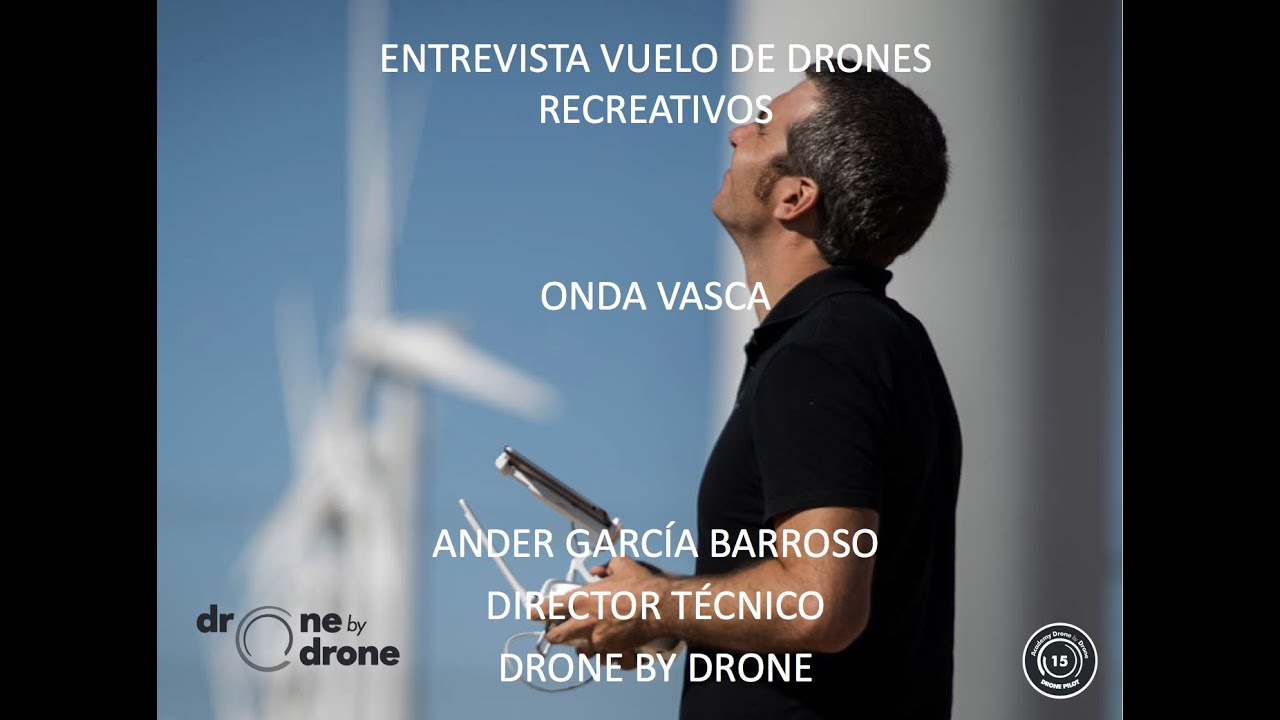 Entrevista ONDA VASCA Uso recreativo de drones Dudas más comunes | Drone by Drone