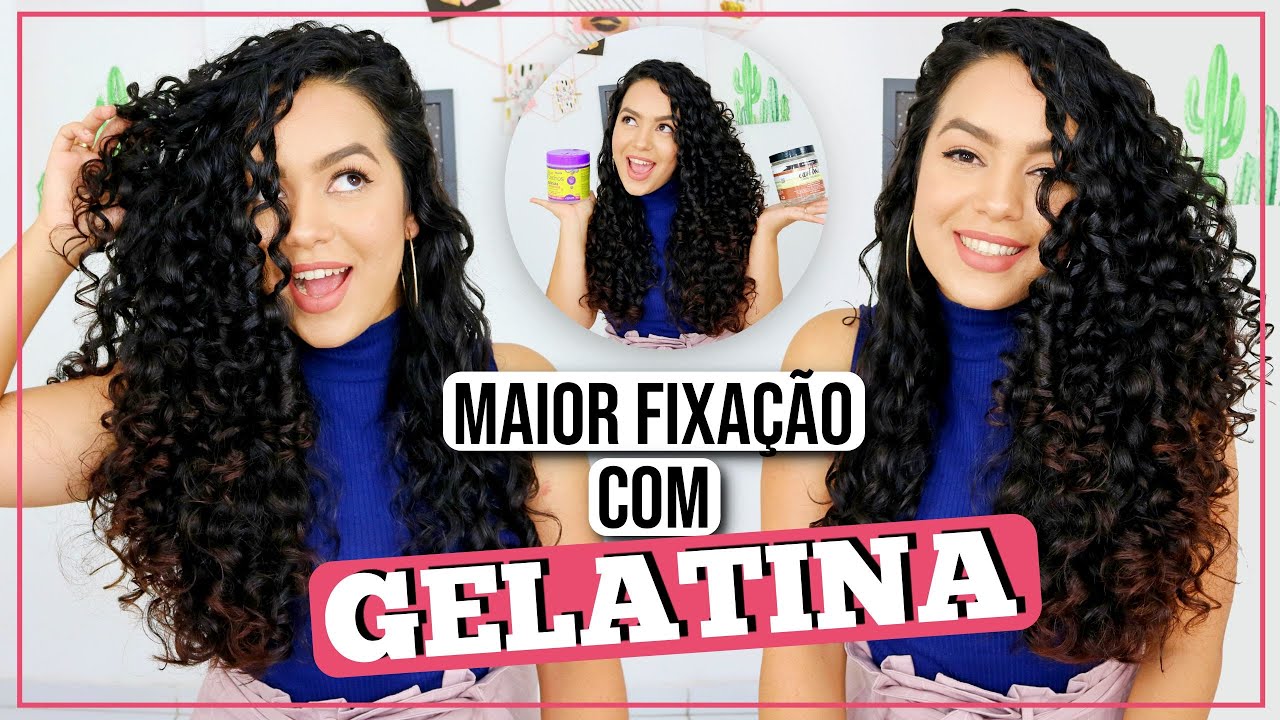 COMO USO GELATINA  - IGUAL MAS DIFERENTE | Cabelo Cacheado e ondulado
