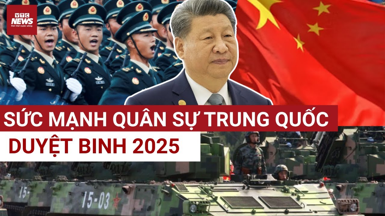Choáng ngợp: Duyệt binh lớn bậc nhất lịch sử Trung Quốc 2025 với dàn vũ khí 