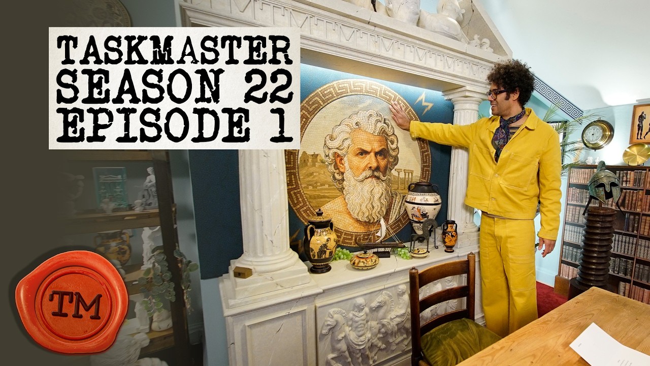 Taskmaster, сезон 22, серия 1 &mdash; &laquo;В моих мыслях течёт река&raquo;. | Полный эпизод